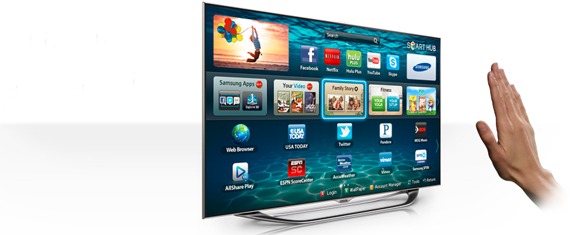 Samsung Smart TV Gesture Controls
