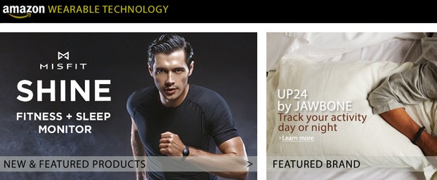 Amazon wearable technology store