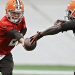 Johnny Manziel Browns Practice