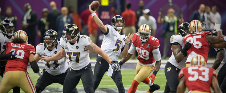 Ravens Joe Flacco 49ers