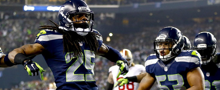 Seattle Seahawks Richard Sherman vs San Francisco 49ers