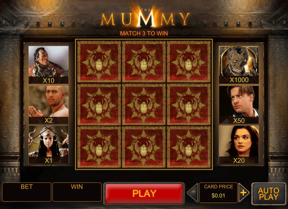 Play The Mummy Game Online