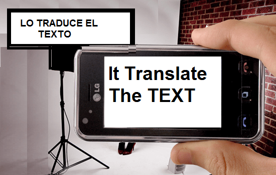 Translate printed text