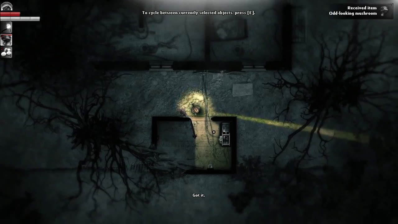 darkwood gameplay