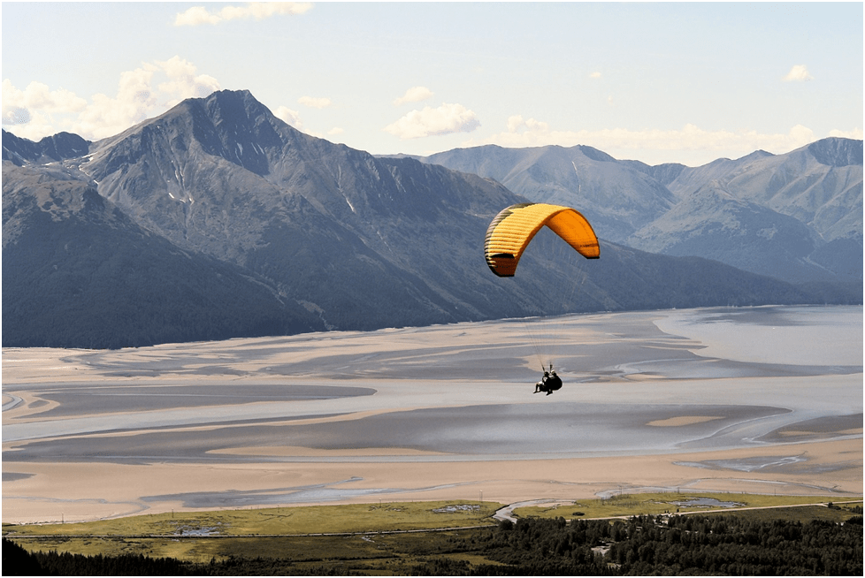 parasailing