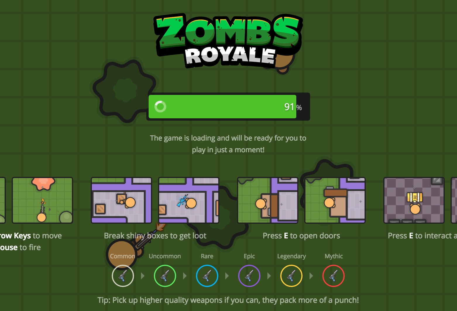 Zomas Royale new game