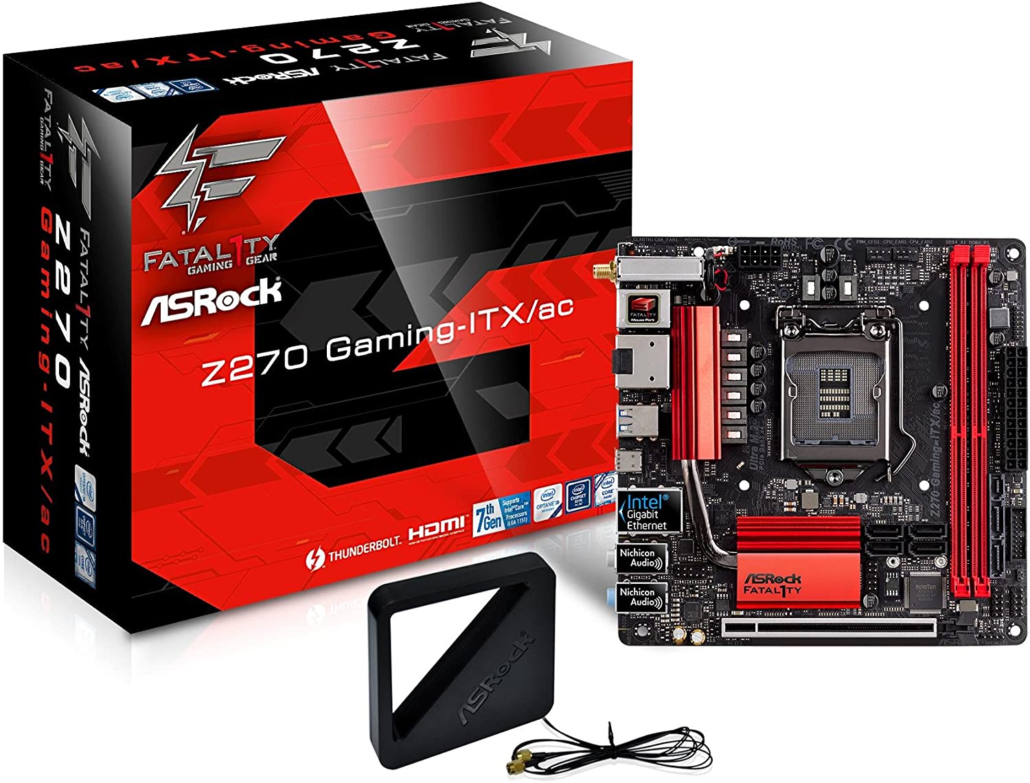 ASRock FATAL1TY Z270 GAMING-ITX/AC LGA1151