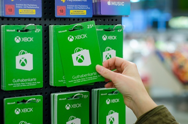 Xbox gift card