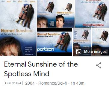 Eternal Sunshine of the Spotless Mind (2004)