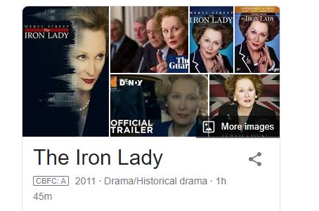 the iron lady