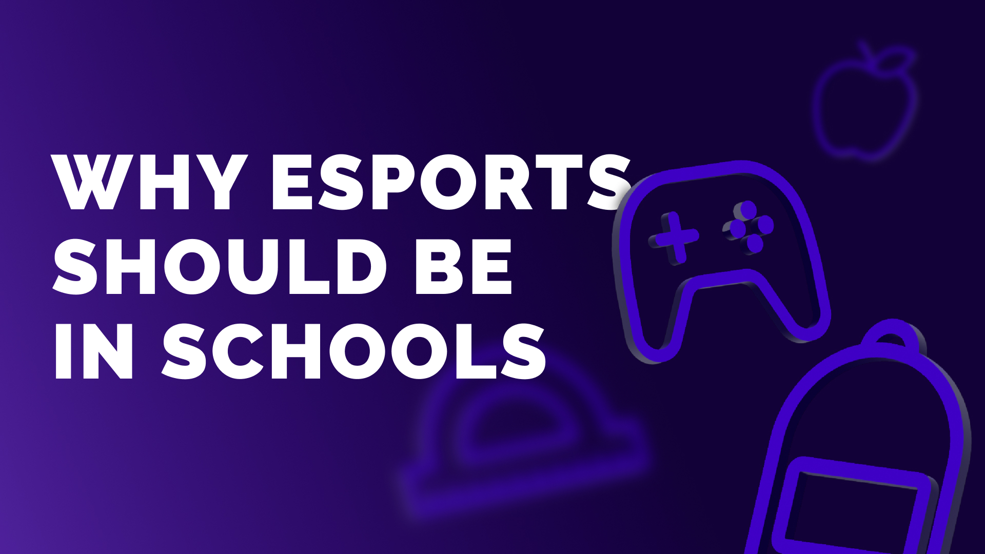 Why Esports should be in Schools: the Benefits of Conciliating Esports and Education?