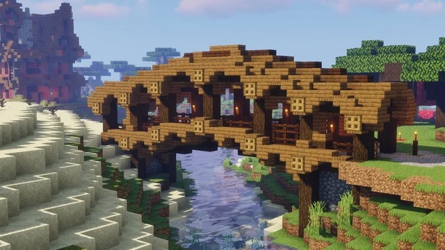 Minecraft Bridge Design