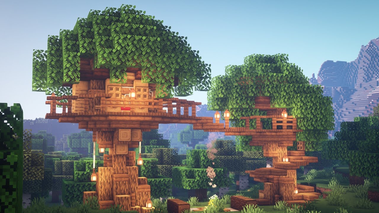 11 Best Minecraft Treehouse Ideas That You Can Try