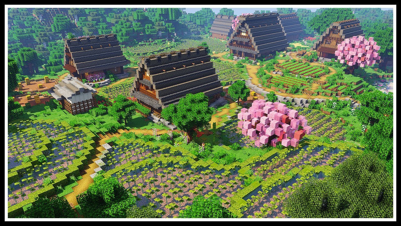 Japanese Farming Village