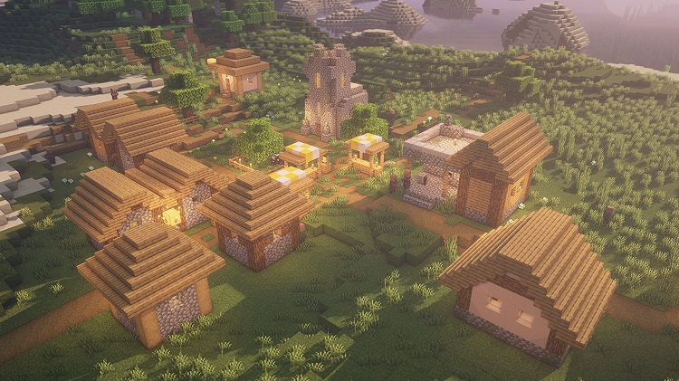 Simple Minecraft Village