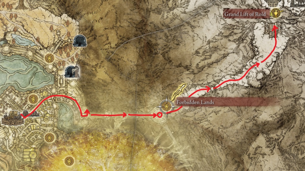 How to Get to the Rold Route Elden Ring? - Hit One Games