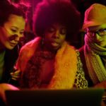 Three women Betting Online.