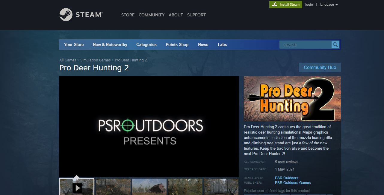 Pro Deer Hunting 