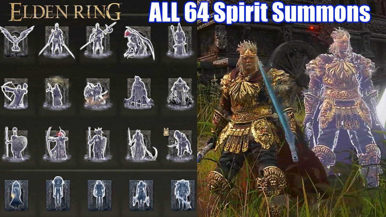 summon spirits in Elden Ring
