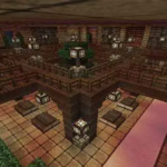 Simple Wooden Library