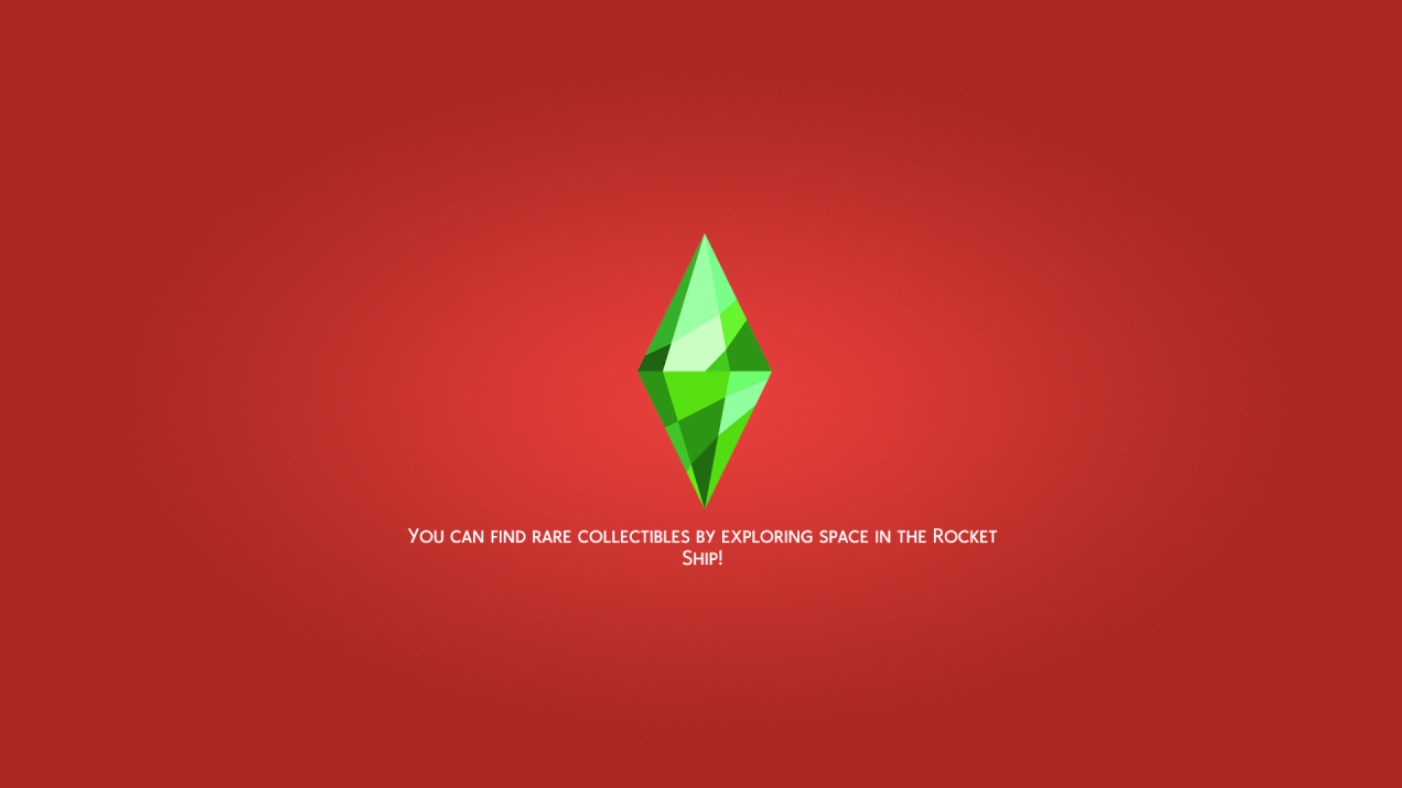 10 Single Colour Sims 4 Loading Screens