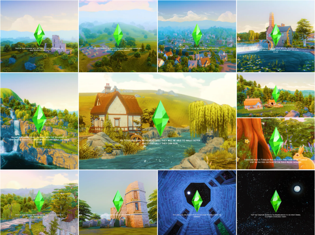 Henford-On-Bagley Sims 4 Loading Screens