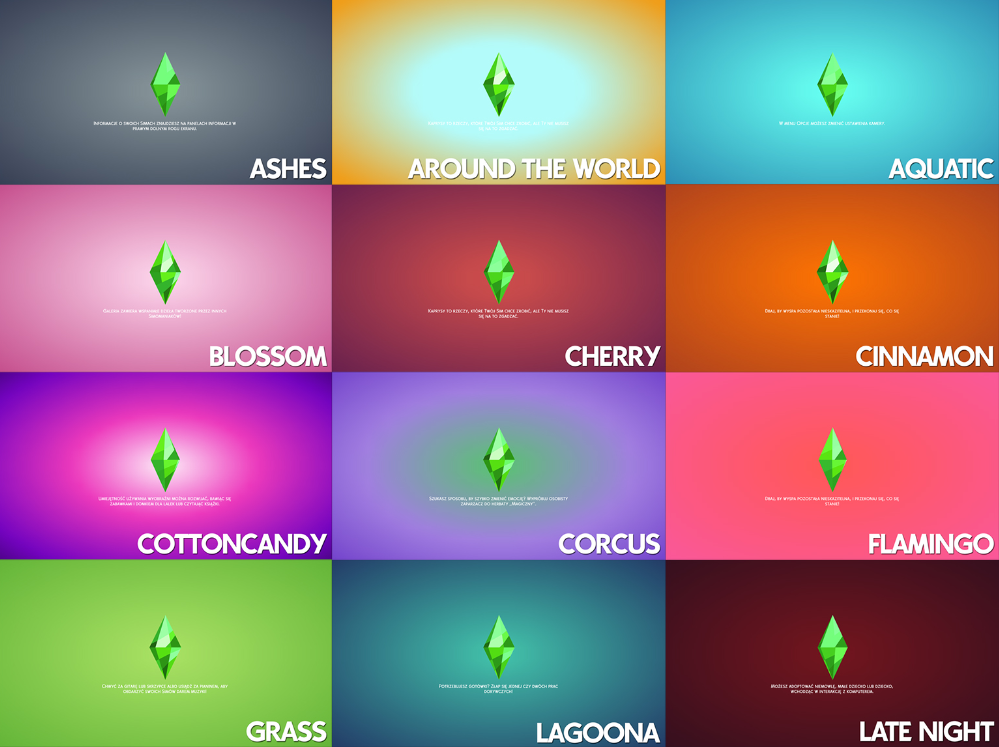 Sims 4 Gradient Loading Screen – Ahinana