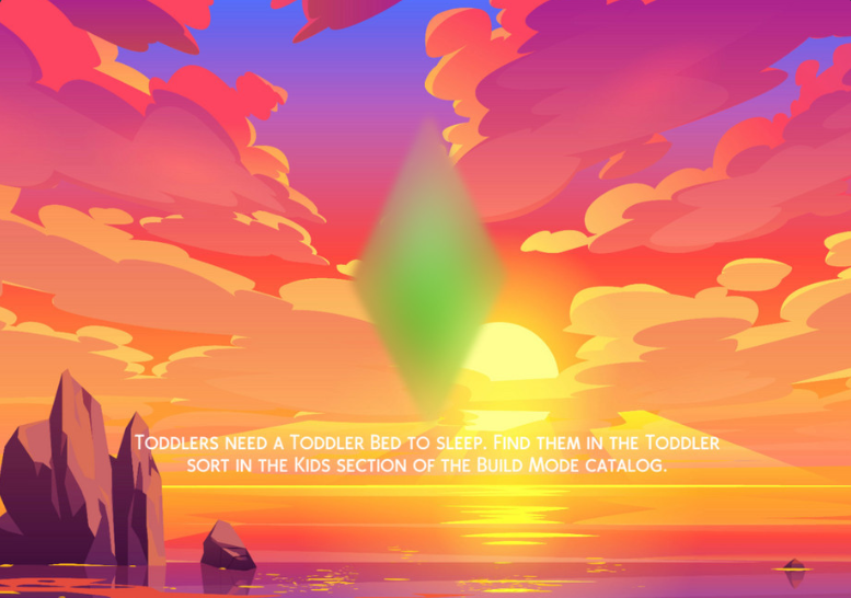 Sims 4 Sunset Ocean Loading Screen – Cassie1900