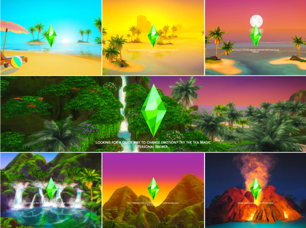 Sulani Sims 4 Loading Screens