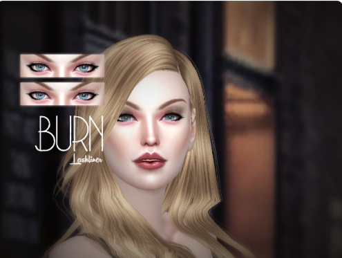 Burn Eyelashes V1