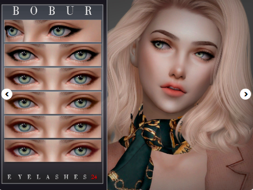 Bobur's Lovely Eyelashes