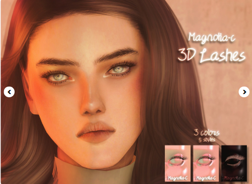 Magnolia C-3D Eyelashes 