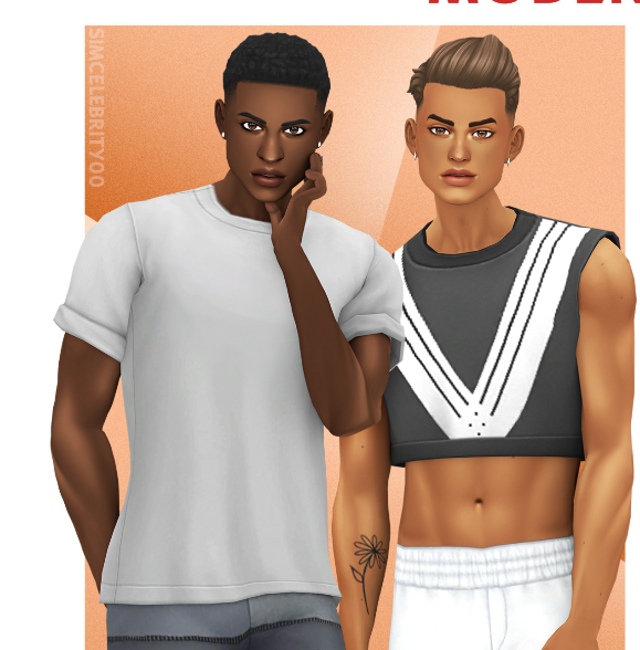 Simcelebrity00's Sims 4 Modern Menswear Kit Add Ons