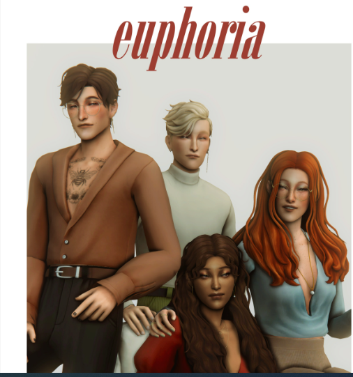 Clumsyalien's Sims 4 Euphoria CC Pack