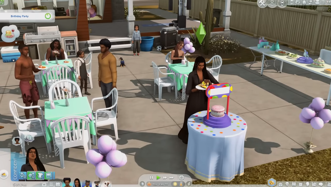 Birthday Party Trait Sims 4