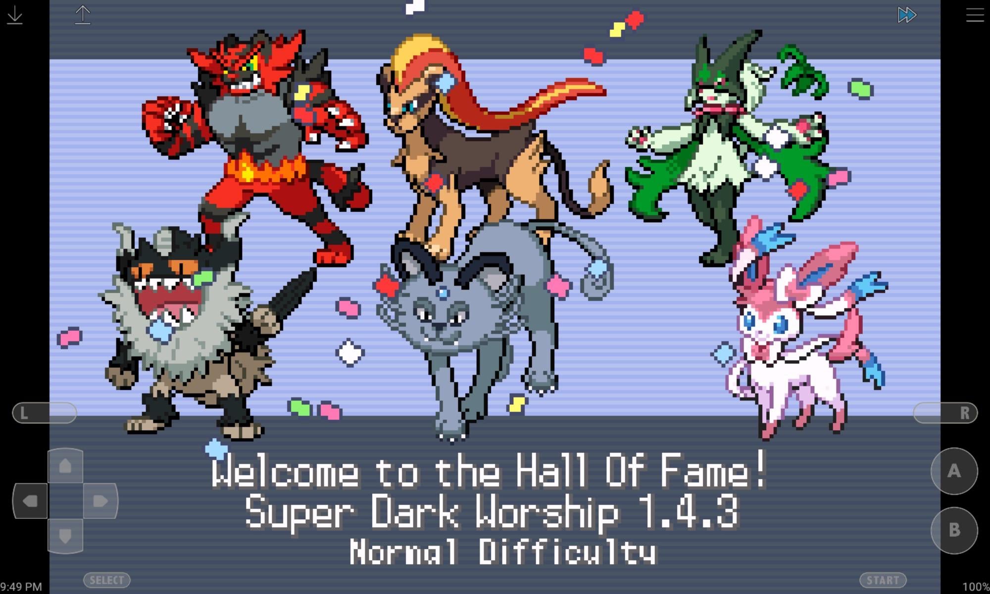 pokemon super dark worshp Cheat Codes