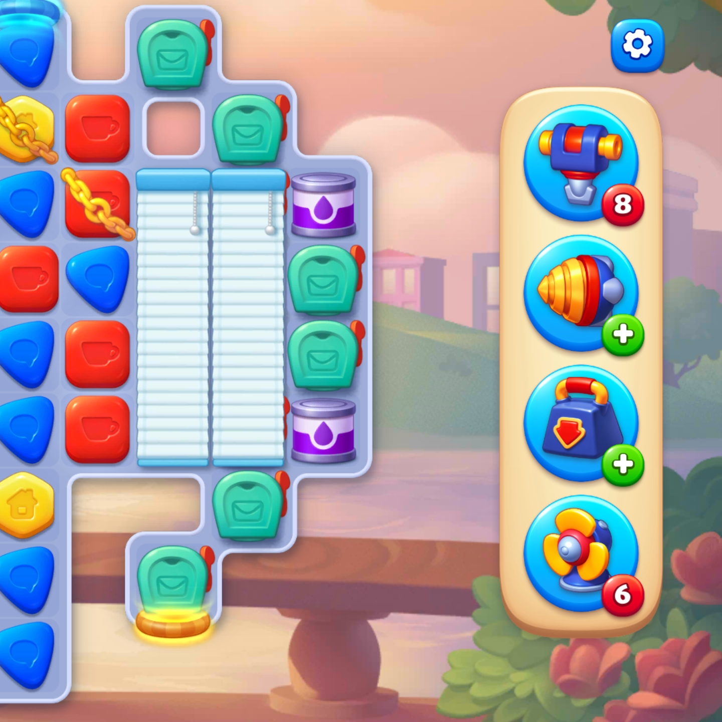 Power-Ups in Homescapes