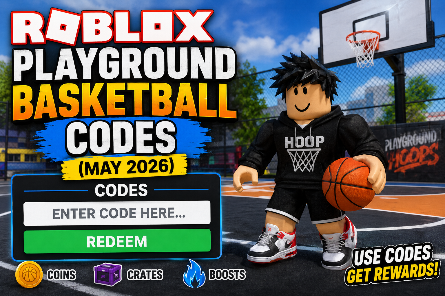 Roblox Playground Basketball Codes (May 2026)