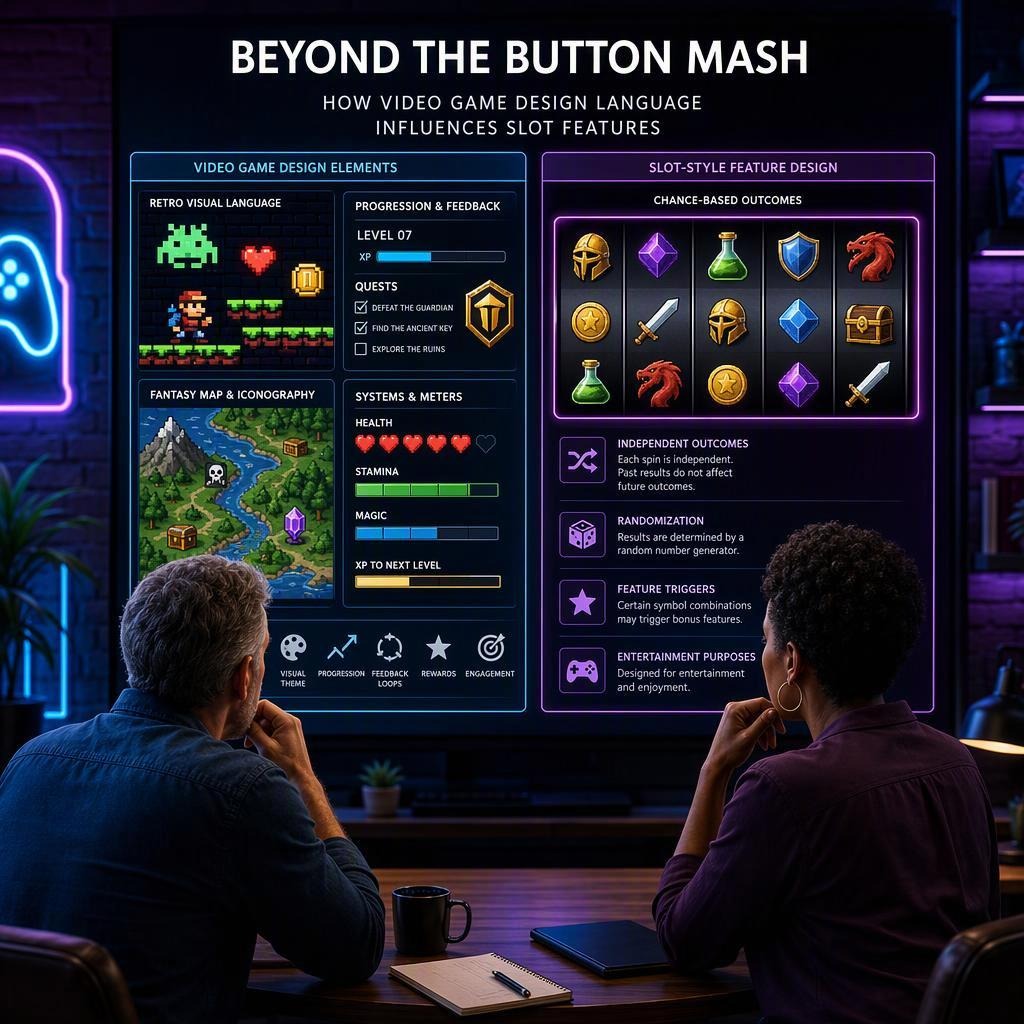 Digital Design Cues and Slot Features